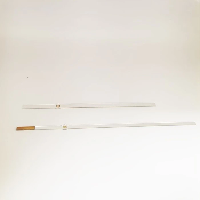 Sleek Flat Long Hands in Solid Black Finish high quality