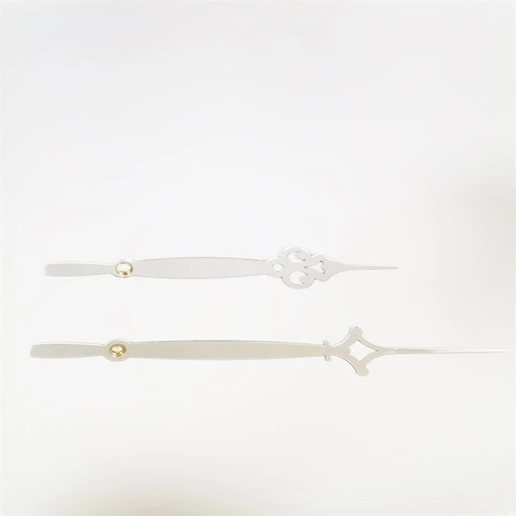 Aluminum Clock Hands With Traditional Black Patterns high quality