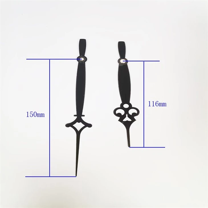 Aluminum Clock Hands With Traditional Black Patterns best