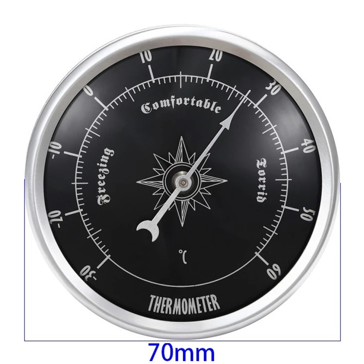 70mm Analog Celsius Thermometer factory
