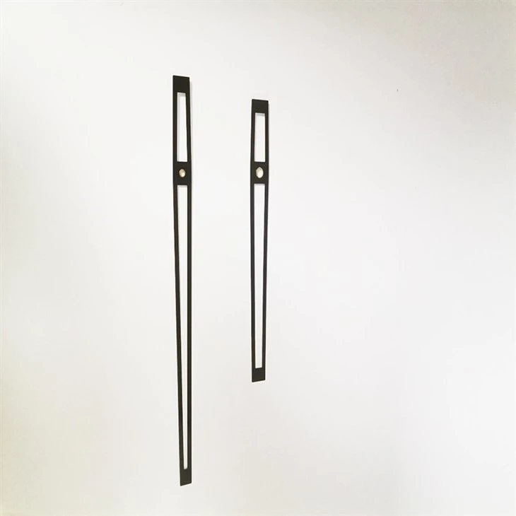 Black Traditional Hollow Strip Aluminum Clock Hands suppliers