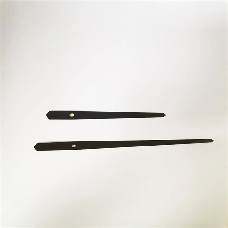 Diamond-shaped Black Aluminum Pointers, Minimalist Industrial Style best