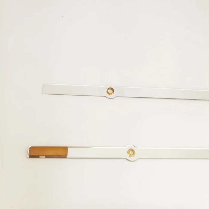 Sleek Flat Long Hands in Solid Black Finish manufacturers