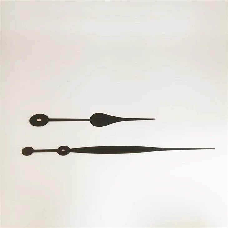 Exquisite Black Curved Aluminum Clock Hands best