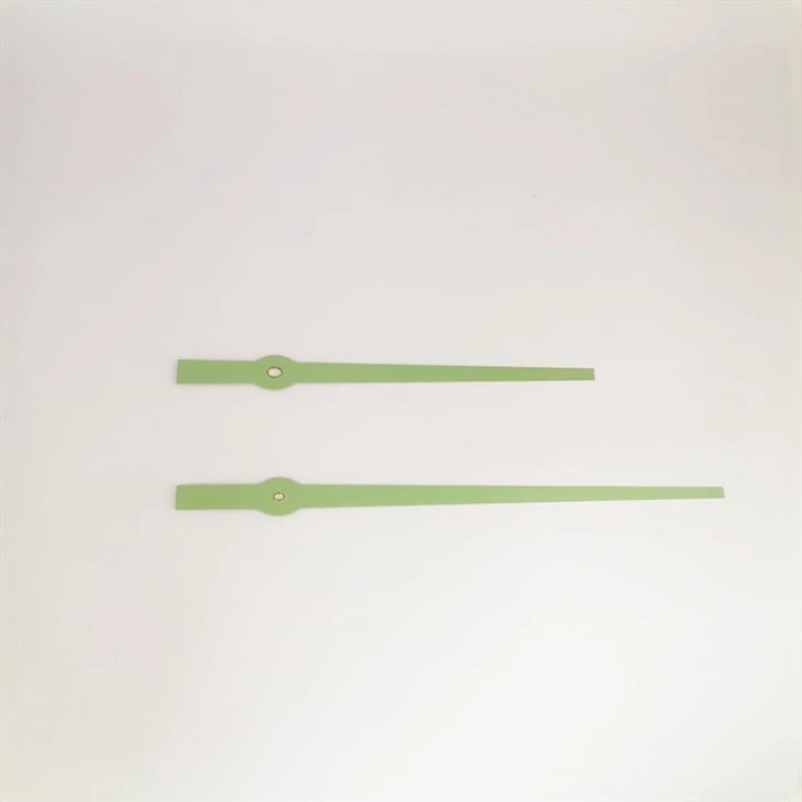 Fresh Green Strip-shaped Clock Hands best