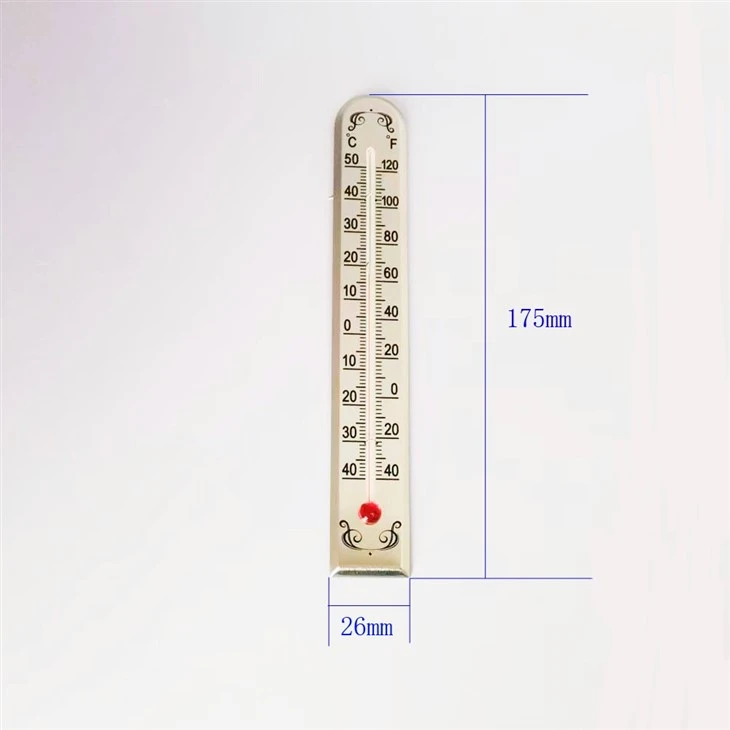 Wall Thermometer With Dual Celsius And Fahrenheit Scales manufacturers