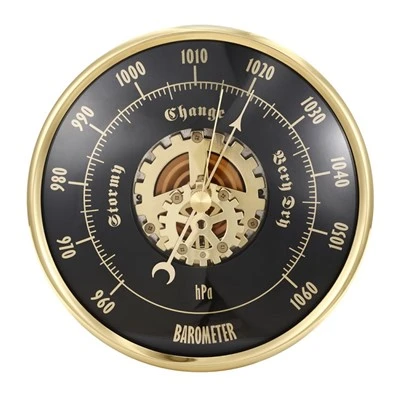 130mm Wall Mounted Metal Barometer