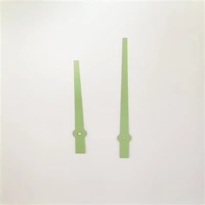 Fresh Green Strip-shaped Clock Hands
