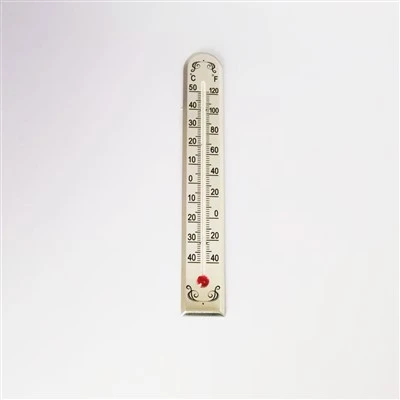 Wall Thermometer With Dual Celsius And Fahrenheit Scales